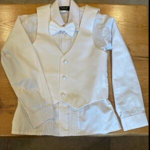 White Boy’s suit with bow tie